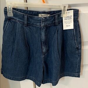 Madewell The Harlow Superwide Jean Short
